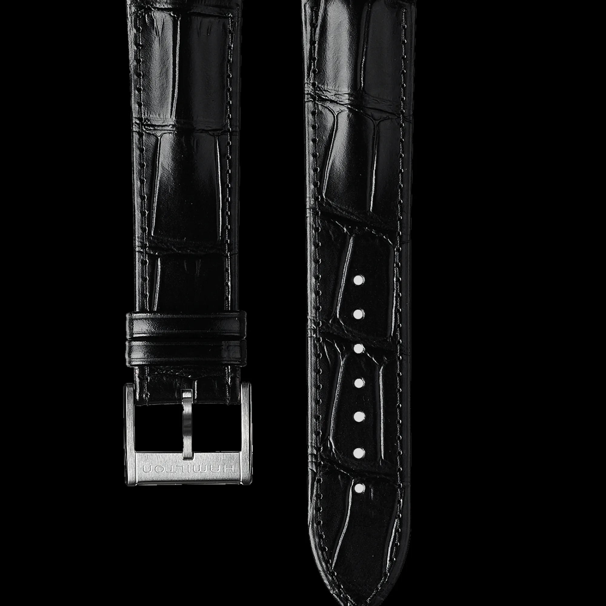 Jazzmaster BLACK STRAP 22mm^Hamilton Watch Outlet