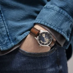 Jazzmaster Brown Strap 20mm^Hamilton Watch Hot