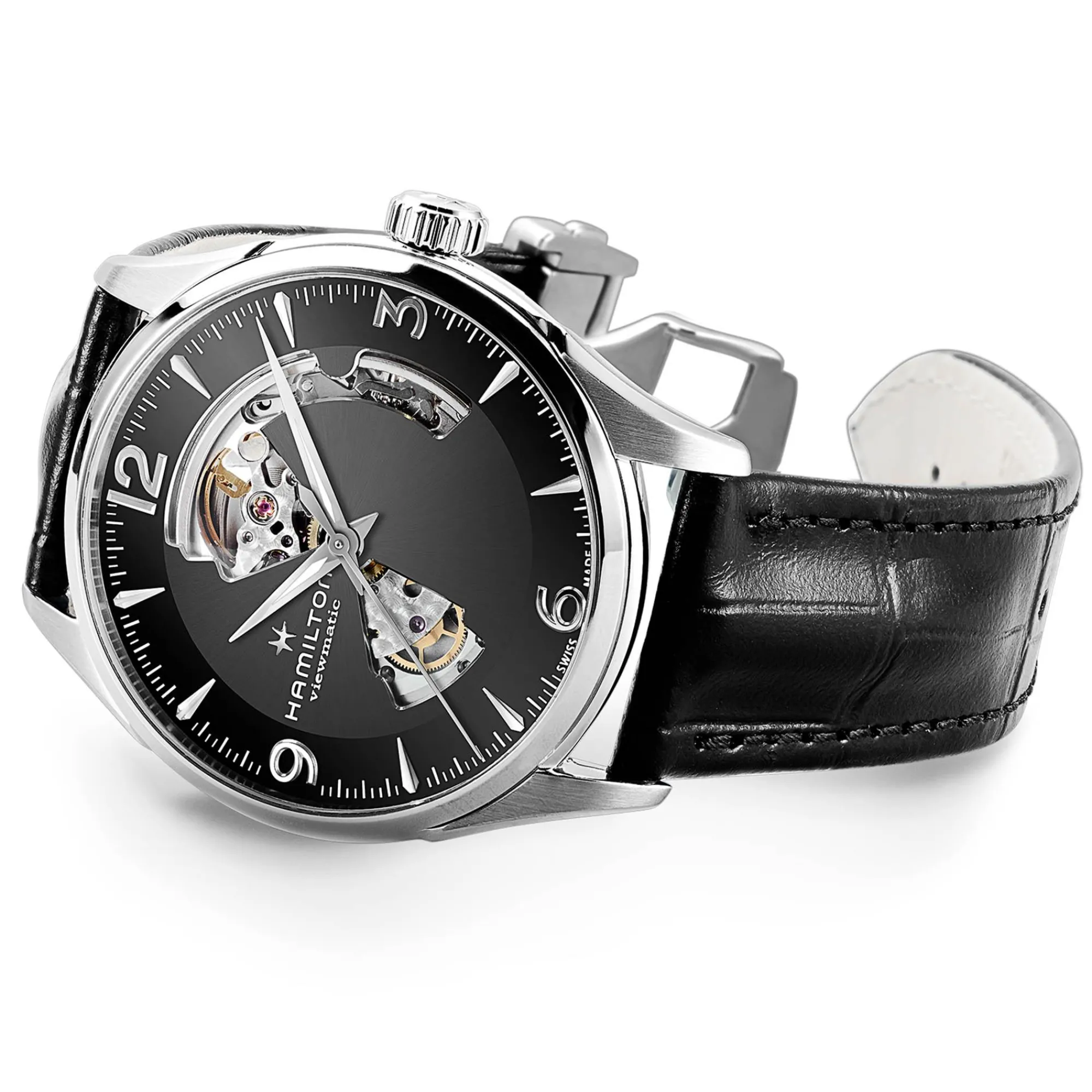 Jazzmaster Open Heart Auto^Hamilton Watch New