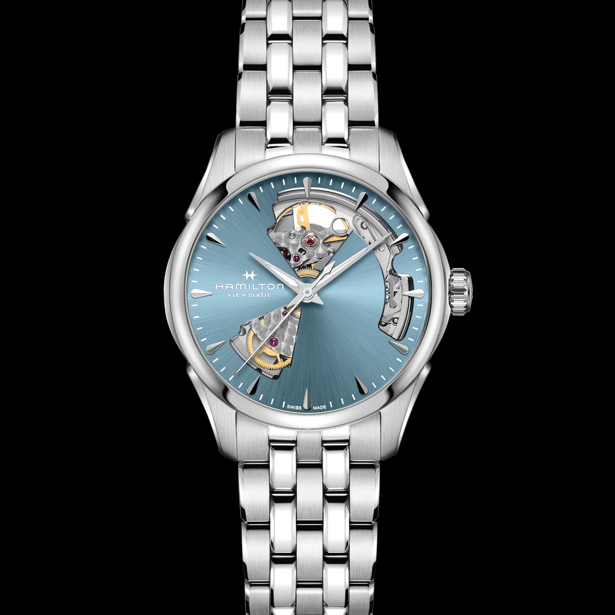 Jazzmaster Open Heart Lady Auto^Hamilton Watch Hot