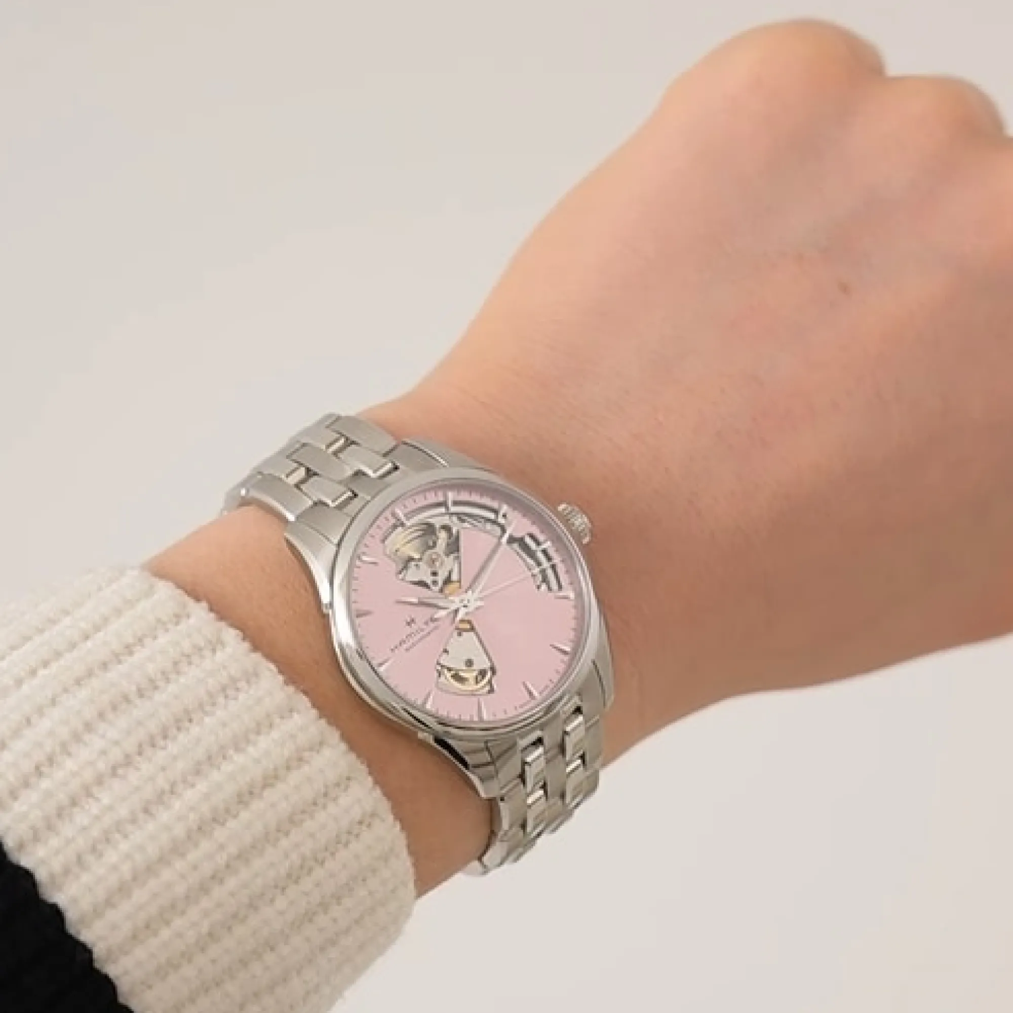 Jazzmaster Open Heart Lady Auto^Hamilton Watch Clearance