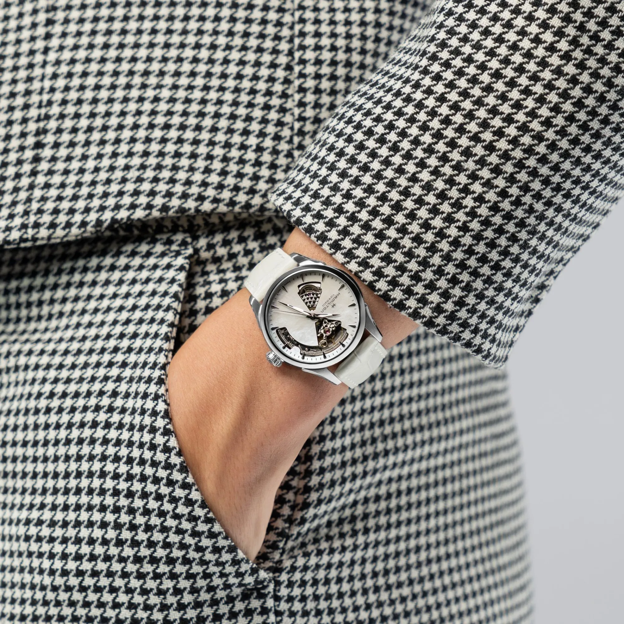 Jazzmaster Open Heart Lady Auto^Hamilton Watch Sale