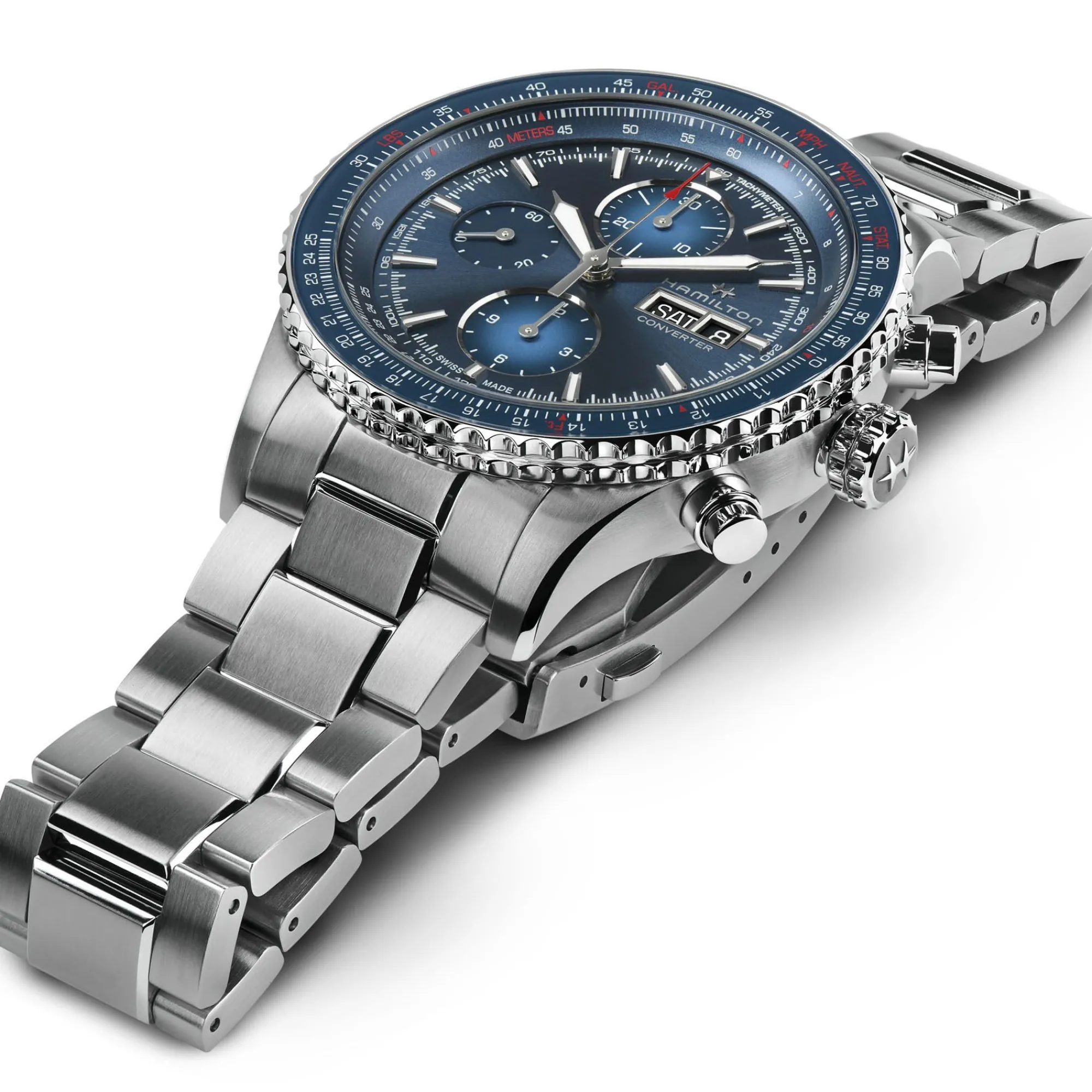 Khaki Aviation Converter Auto Chrono^Hamilton Watch Sale