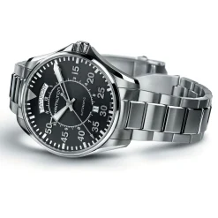 Khaki Aviation Pilot Day Date Auto^Hamilton Watch Discount
