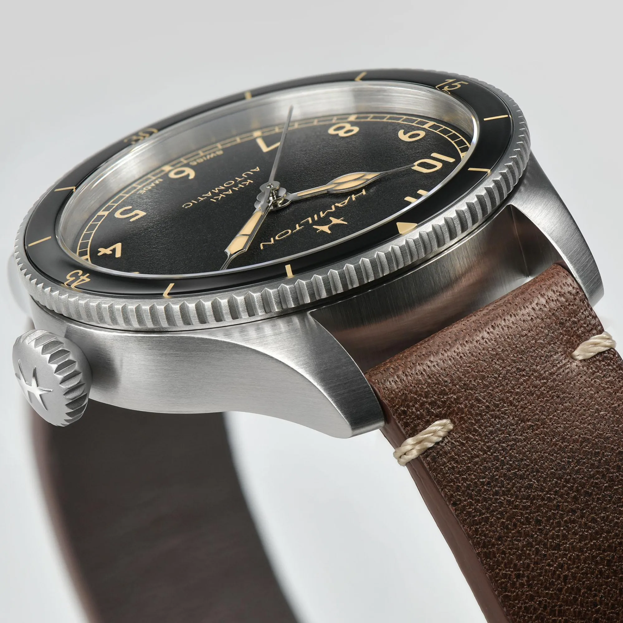 Khaki Aviation Pilot Pioneer^Hamilton Watch New