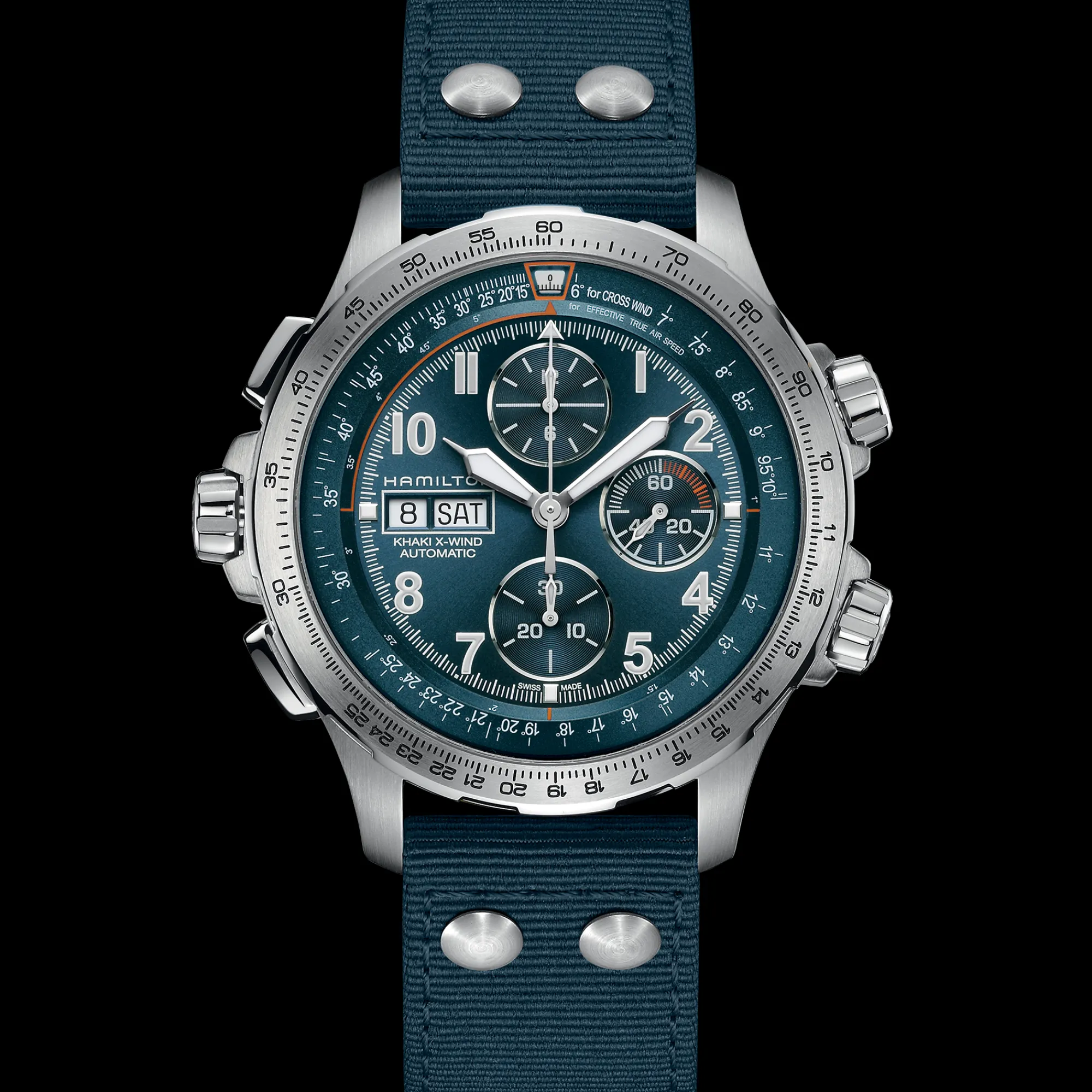 Khaki Aviation X-Wind Auto Chrono^Hamilton Watch Hot