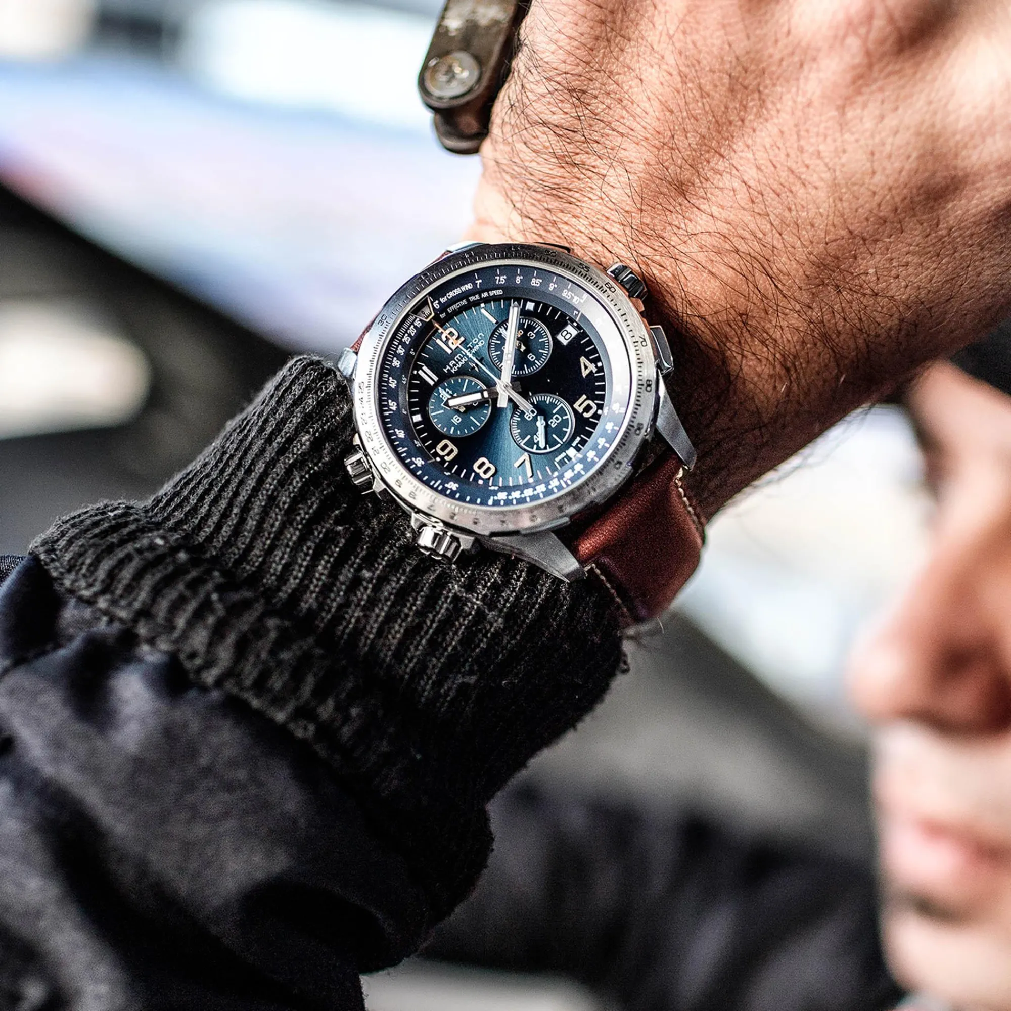 Khaki Aviation X-Wind GMT Chrono Quartz^Hamilton Watch Best
