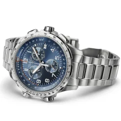 Khaki Aviation X-Wind GMT Chrono Quartz^Hamilton Watch Hot