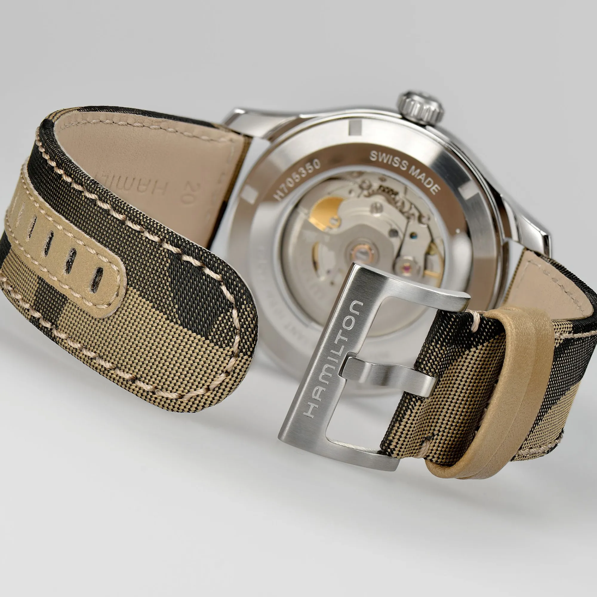 Khaki Field CAMOUFLAGE STRAP 20MM^Hamilton Watch Hot