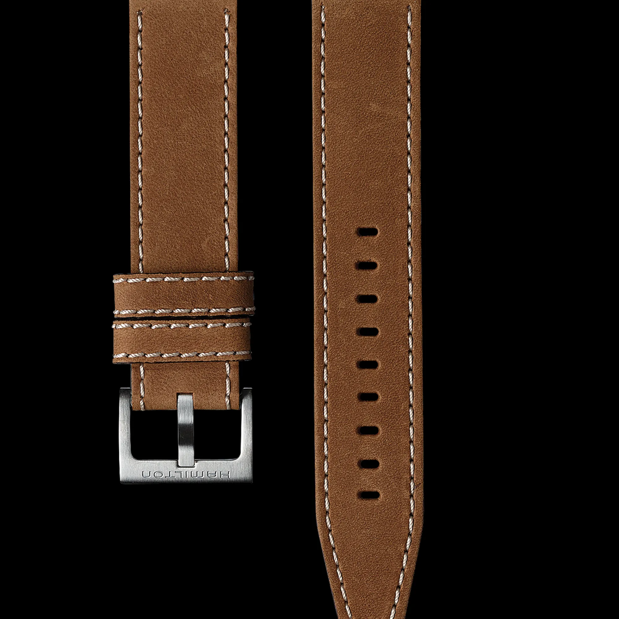 Khaki Field Cinturino Marrone^Hamilton Watch Discount