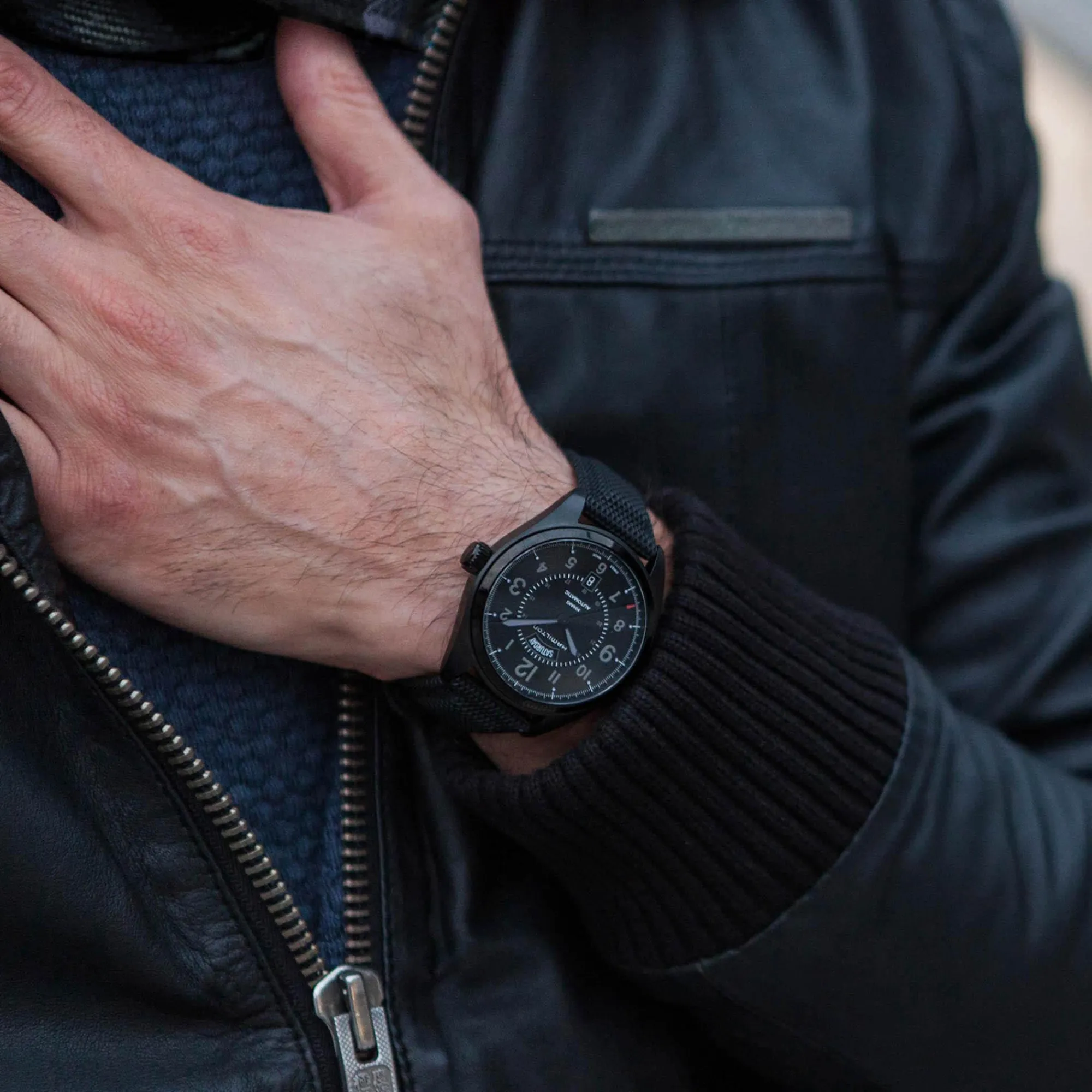 Khaki Field Day Date Auto^Hamilton Watch Fashion