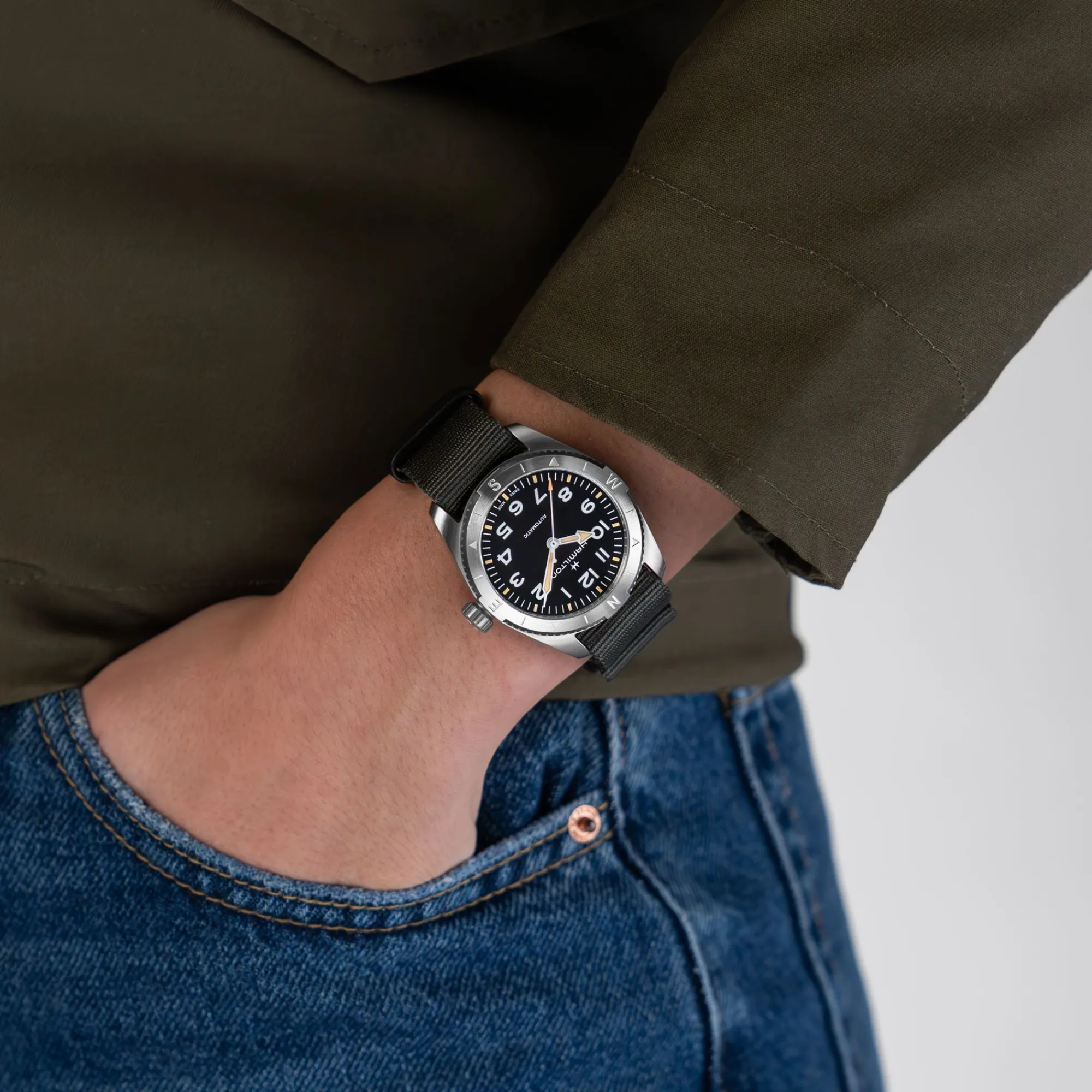 Khaki Field Expedition Auto^Hamilton Watch New