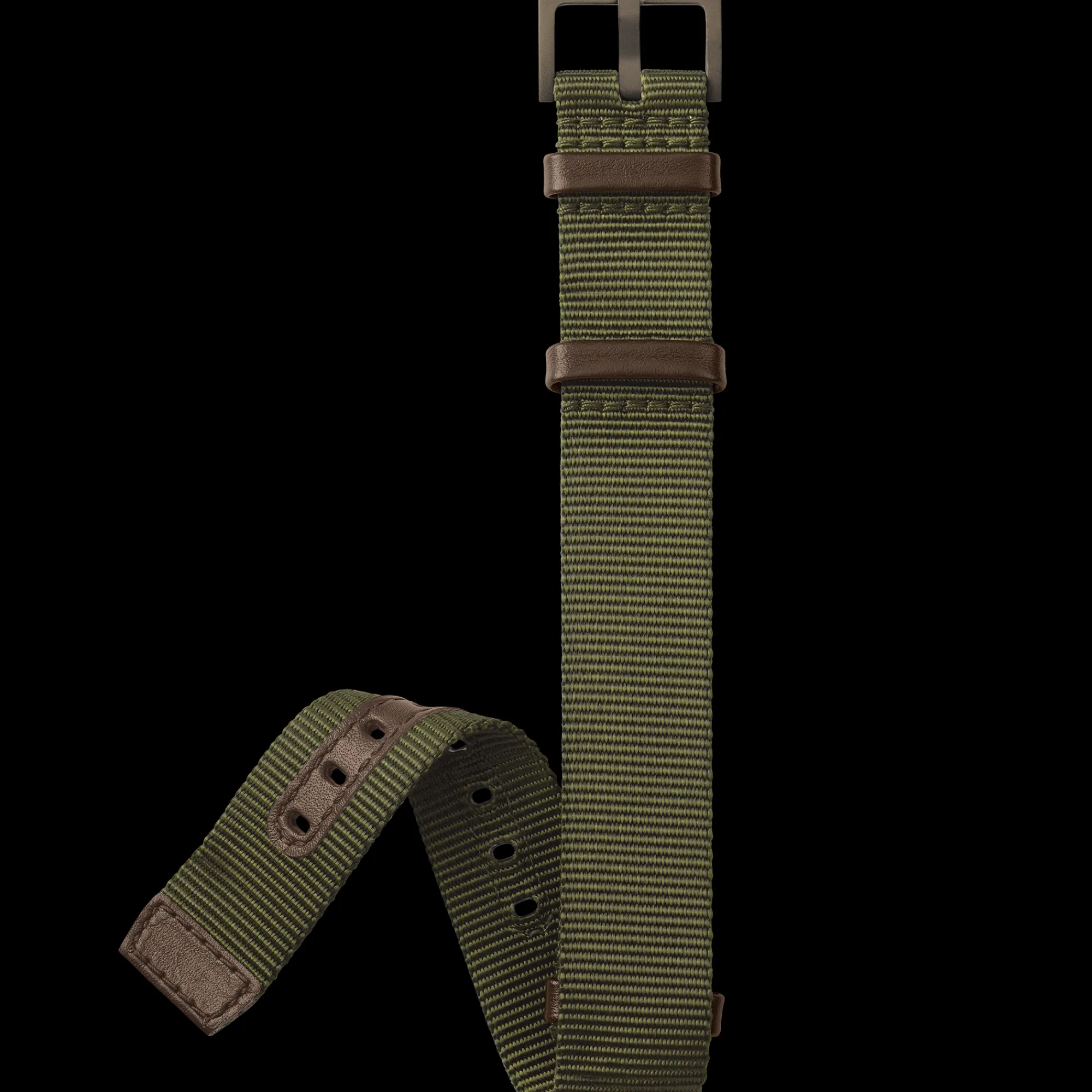 Khaki Field GREEN STRAP 20mm^Hamilton Watch Outlet