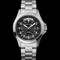 Khaki Field King Auto^Hamilton Watch New