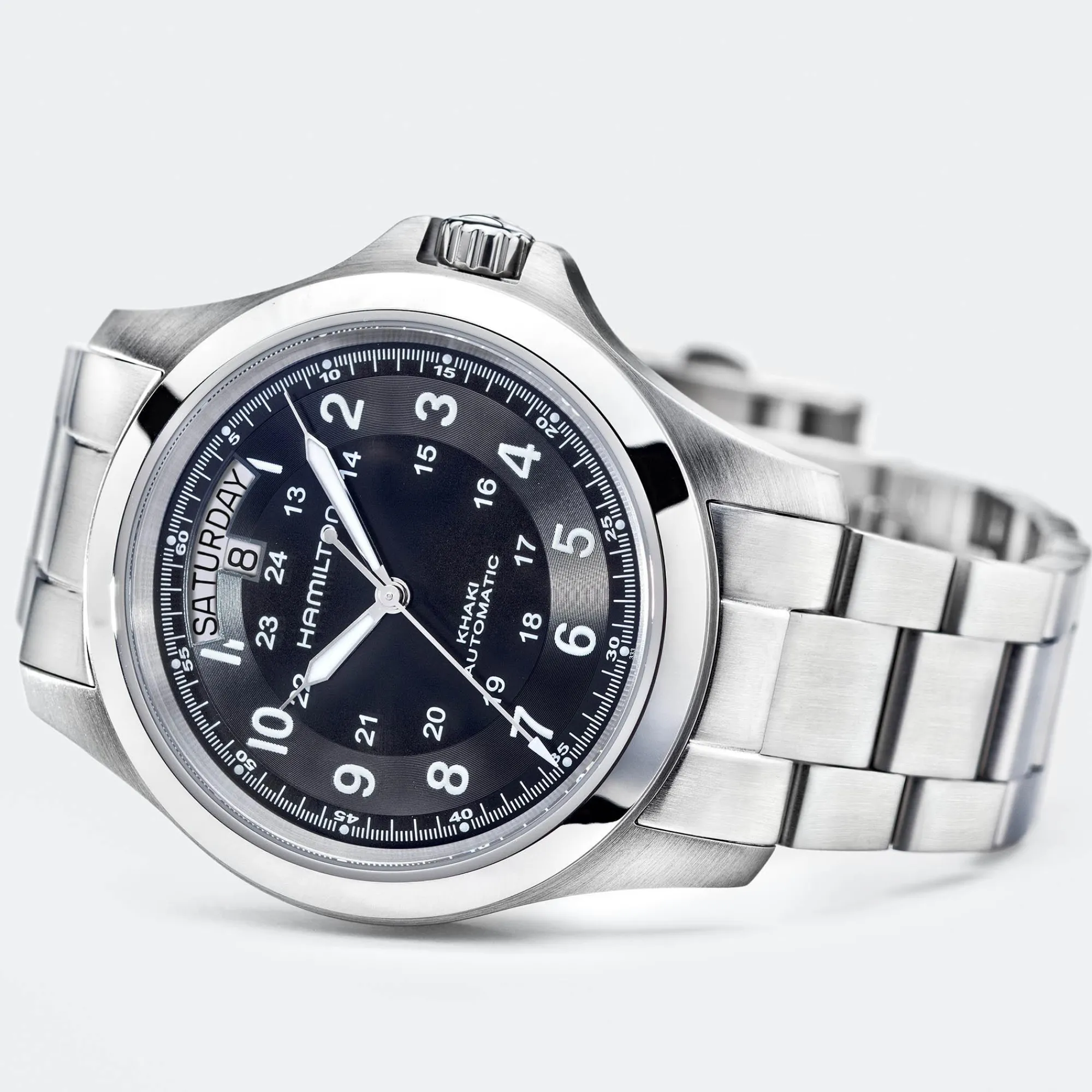 Khaki Field King Auto^Hamilton Watch New