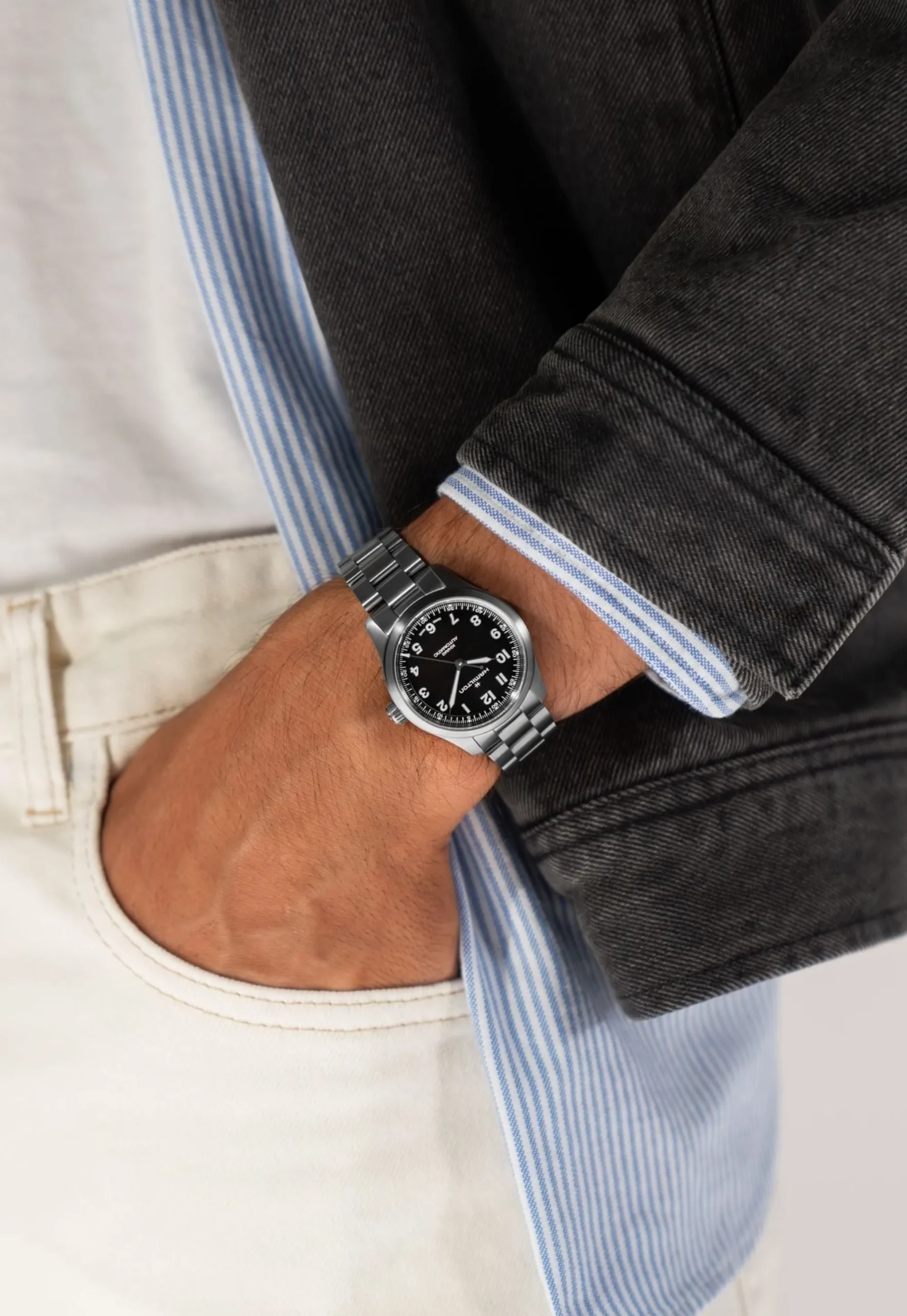 Khaki Field Titanium auto 36mm Limited Edition Engineered Garments^Hamilton Watch Sale