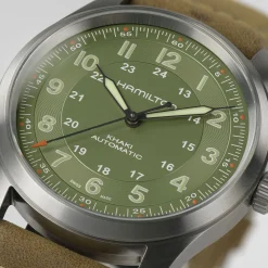 Khaki Field Titanium Auto^Hamilton Watch New