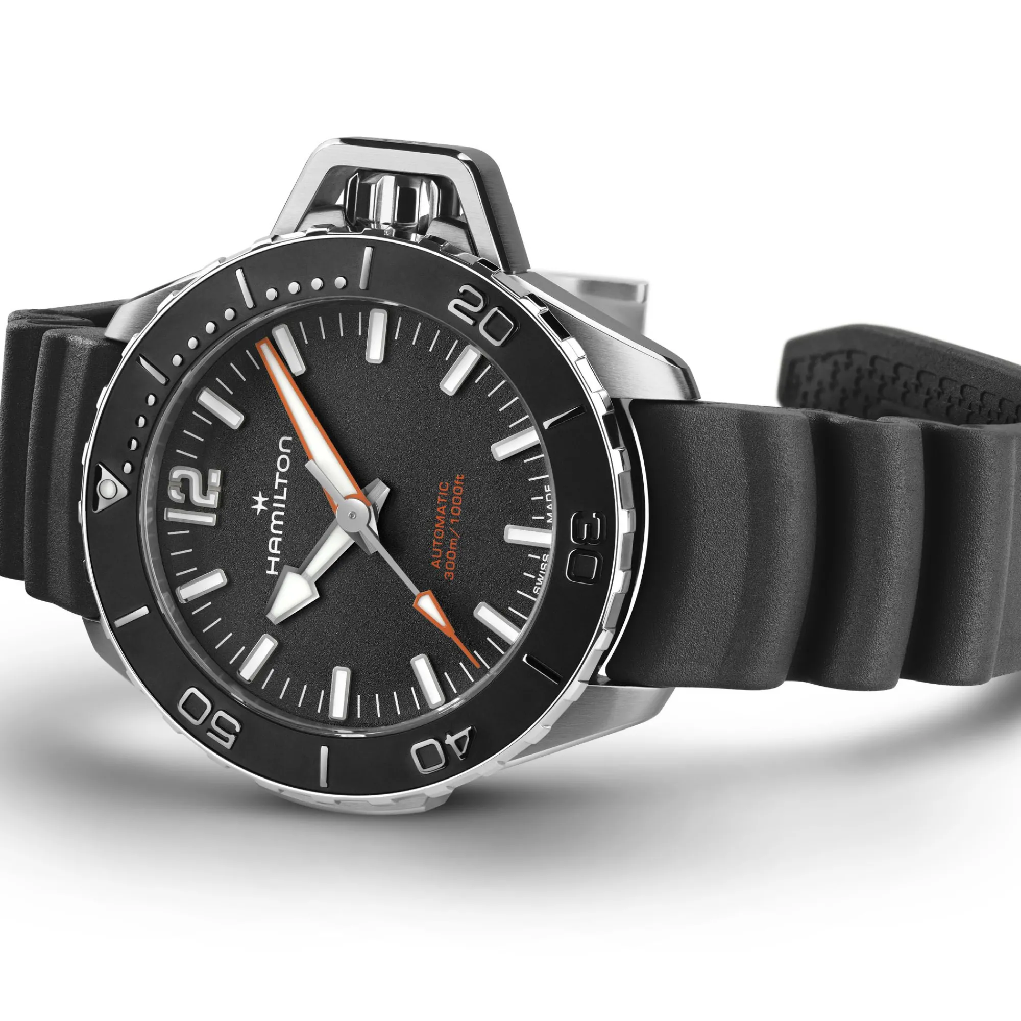 Khaki Navy Frogman Auto^Hamilton Watch New