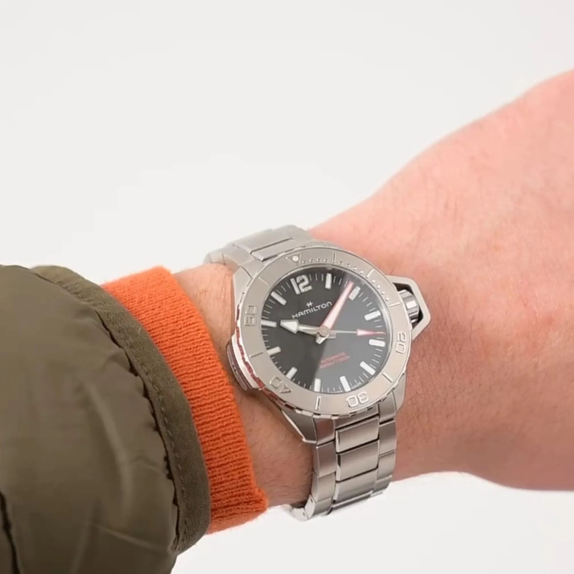 Khaki Navy Frogman Auto^Hamilton Watch Fashion