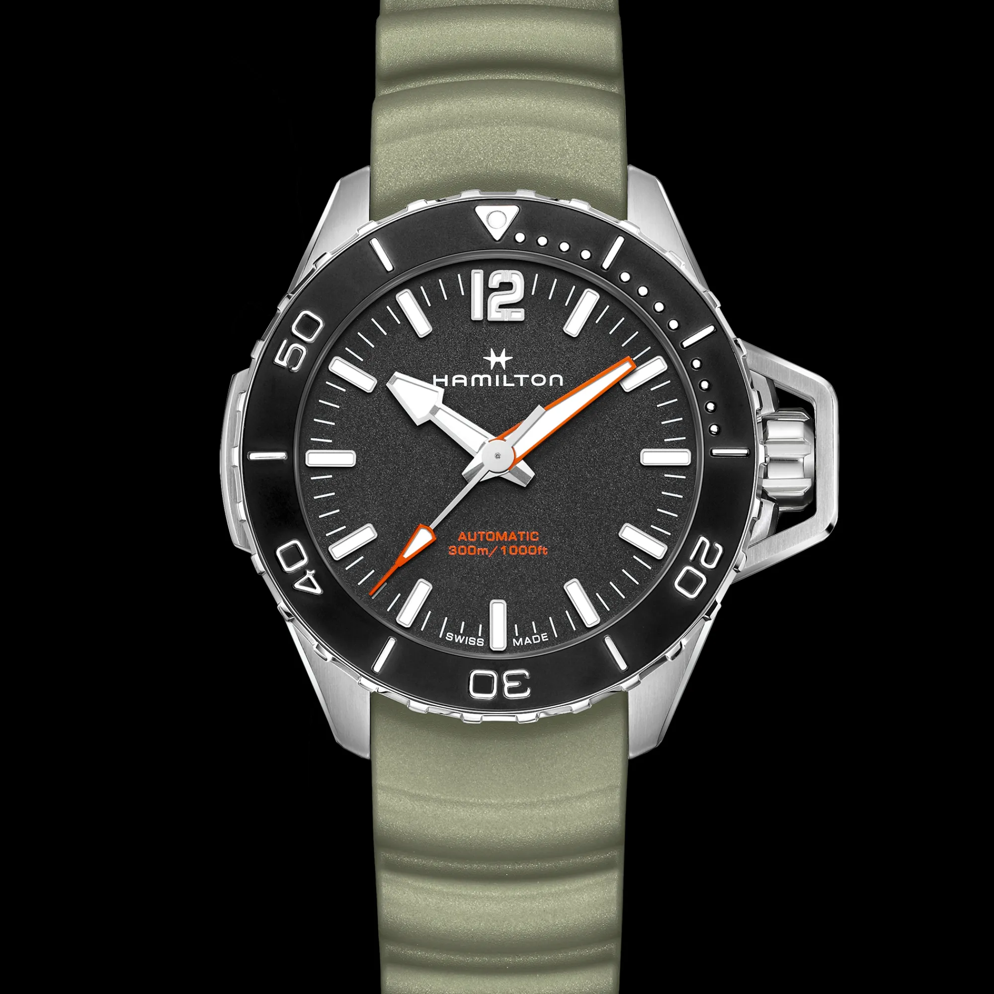 Khaki Navy Frogman Auto^Hamilton Watch Hot