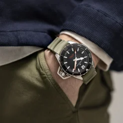 Khaki Navy Frogman Auto^Hamilton Watch Hot
