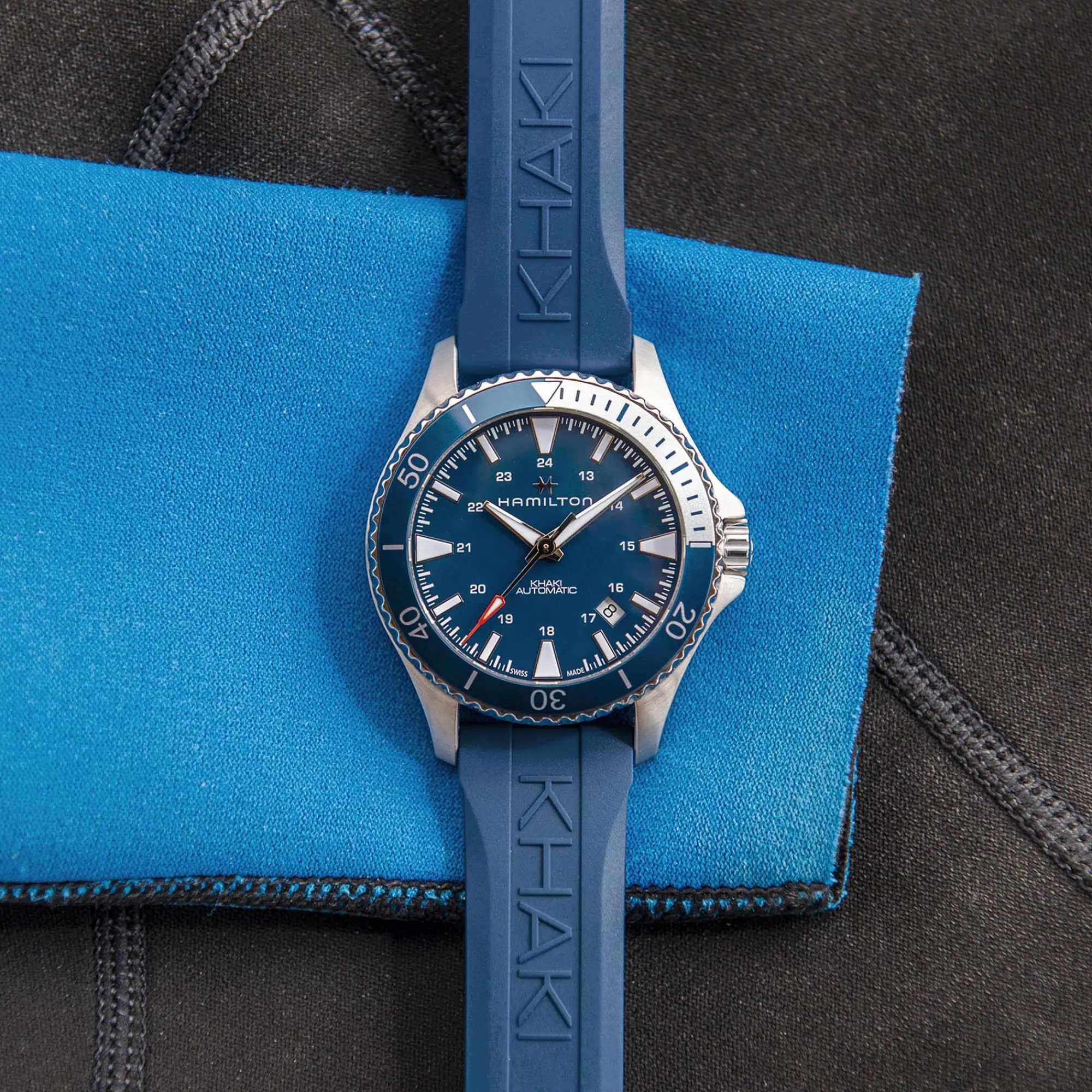 Khaki Navy Scuba Auto^Hamilton Watch Hot