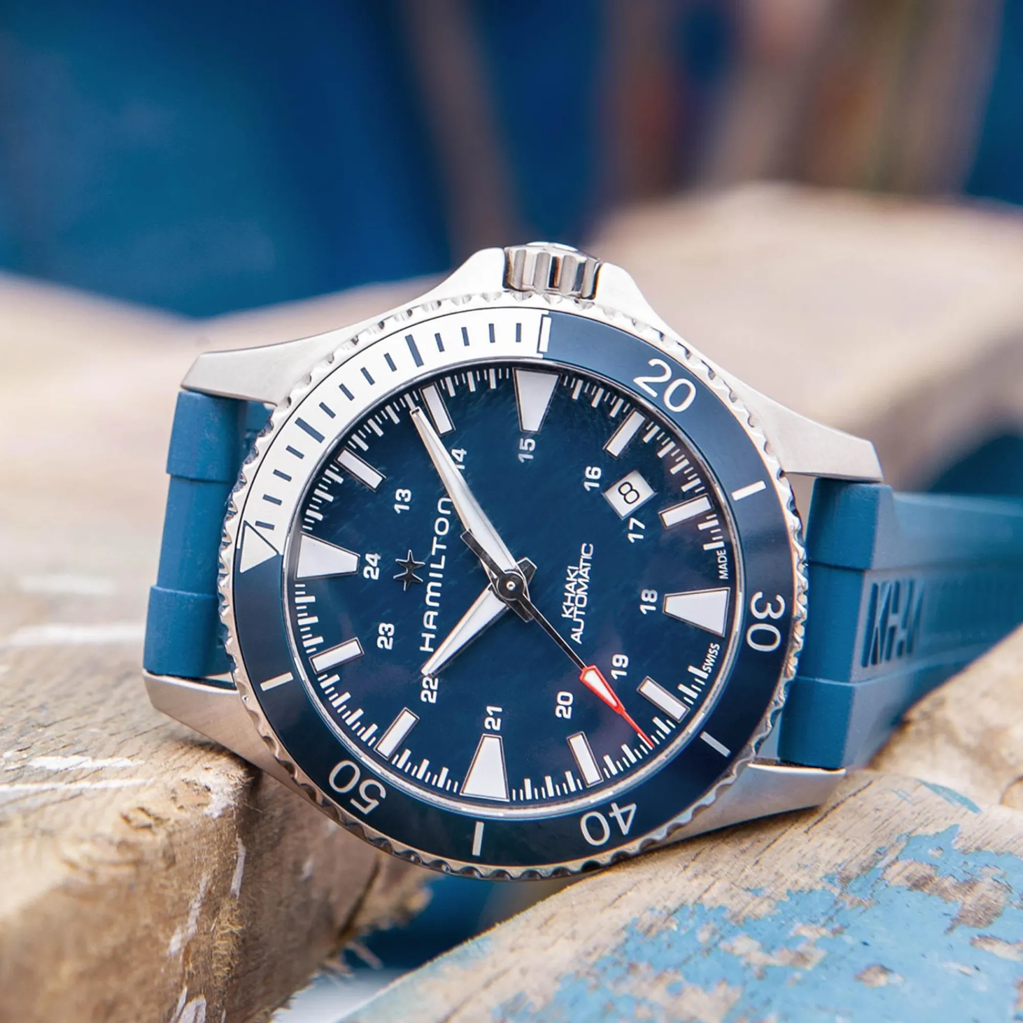 Khaki Navy Scuba Auto^Hamilton Watch Hot