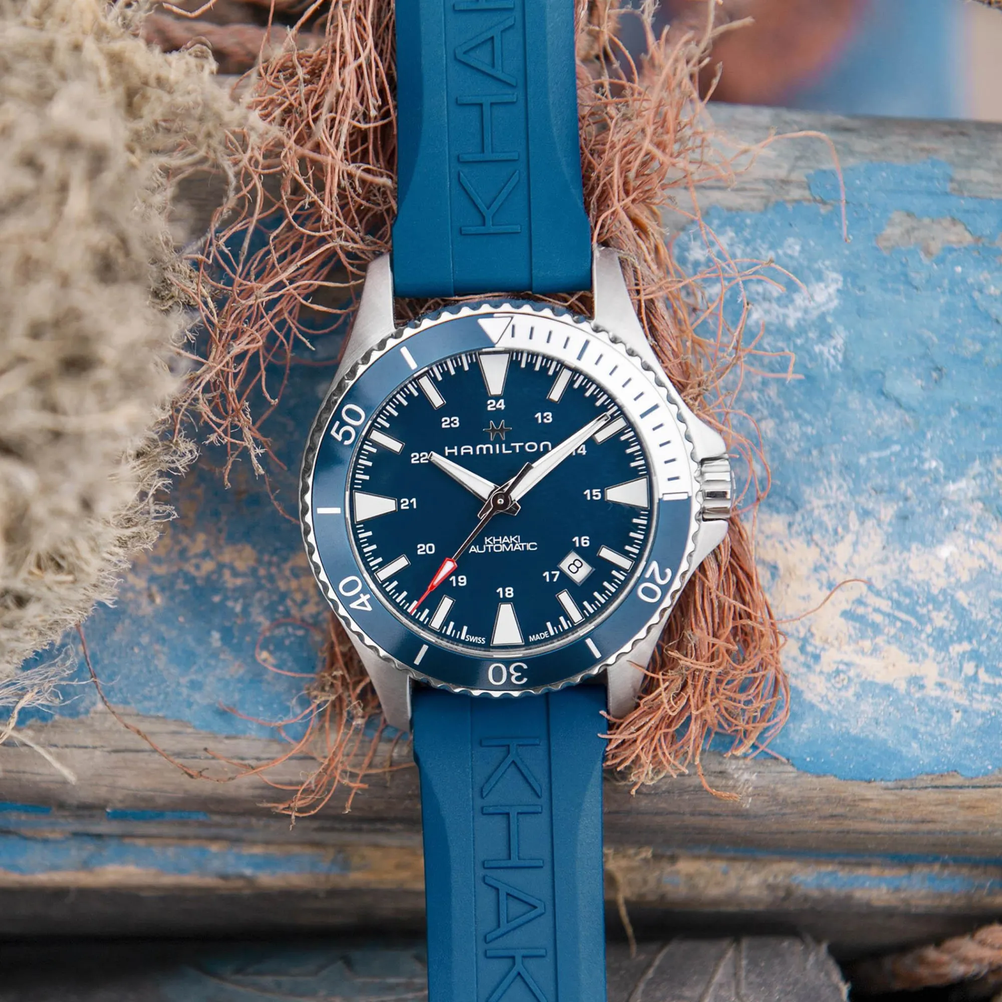 Khaki Navy Scuba Auto^Hamilton Watch Hot